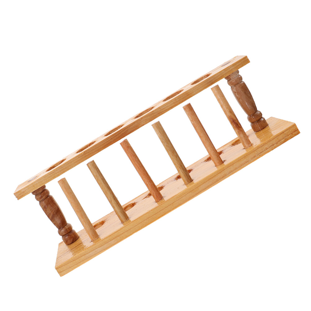 Natural Wood Test Tube Rack 6- - Laboratory Centrifuge 评论和价格