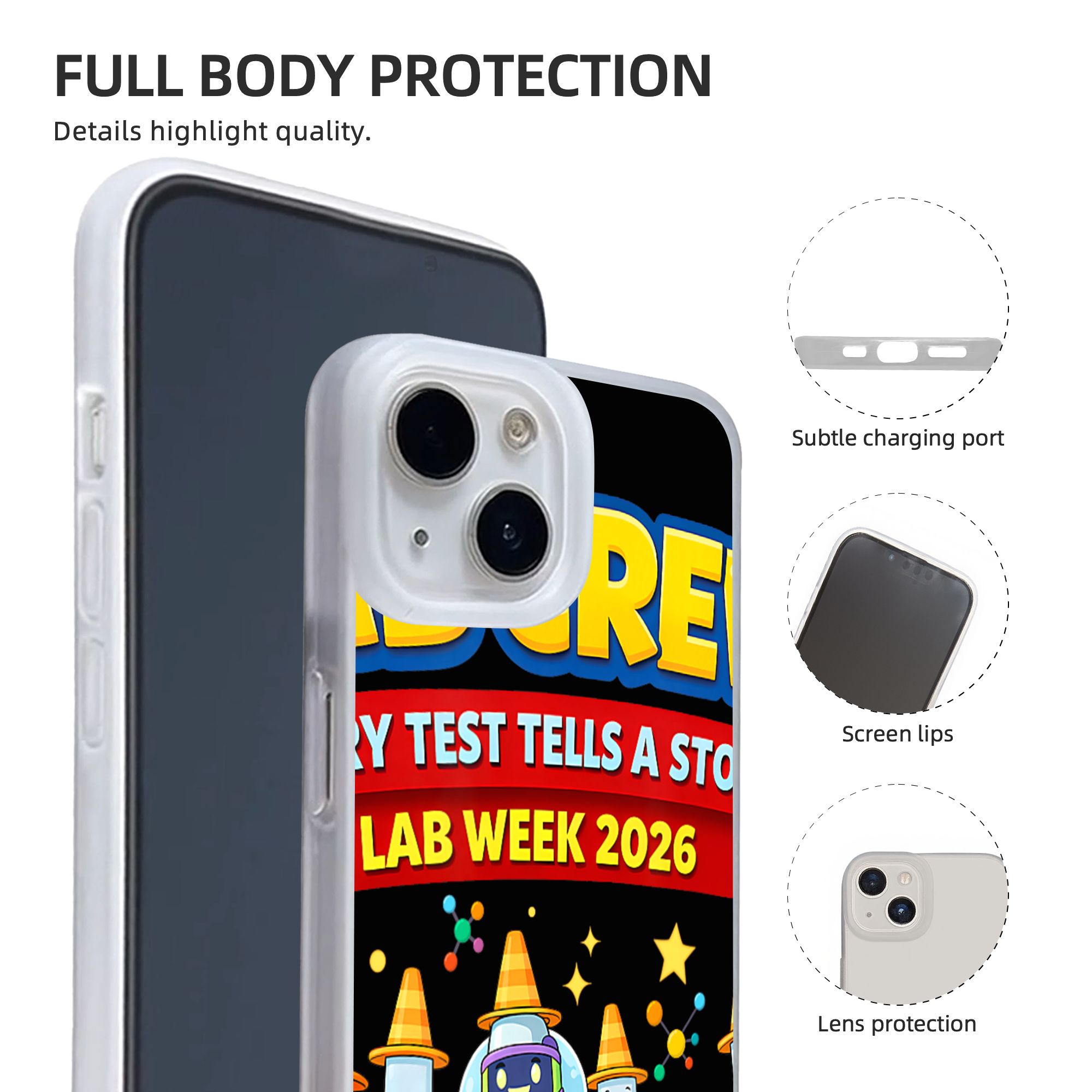 New Armor Bumper Shockproof La - Medical Lab Tech 评论和价格