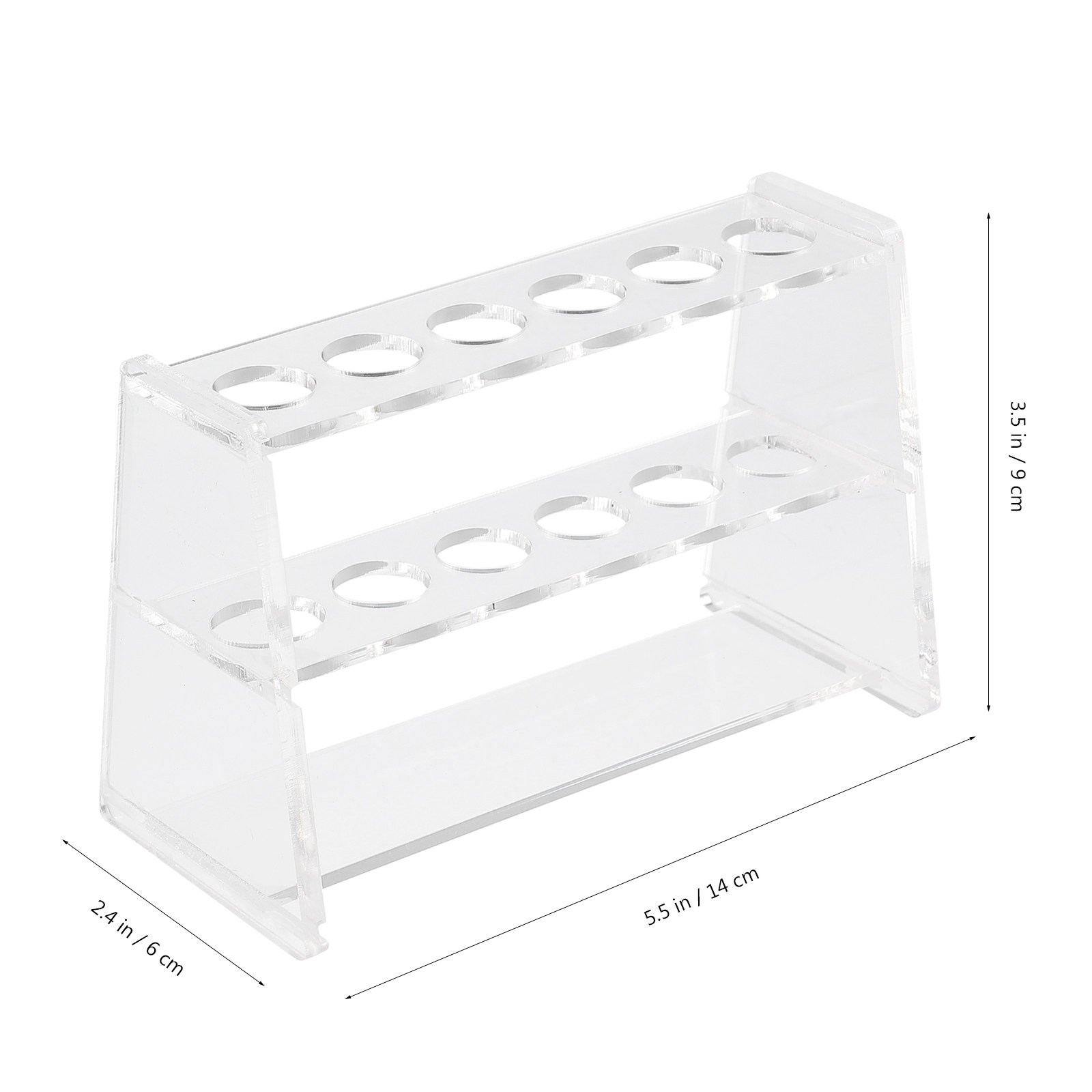 12-Hole Clear Acrylic Test Tub - Laboratory Centrifuge 评论和价格