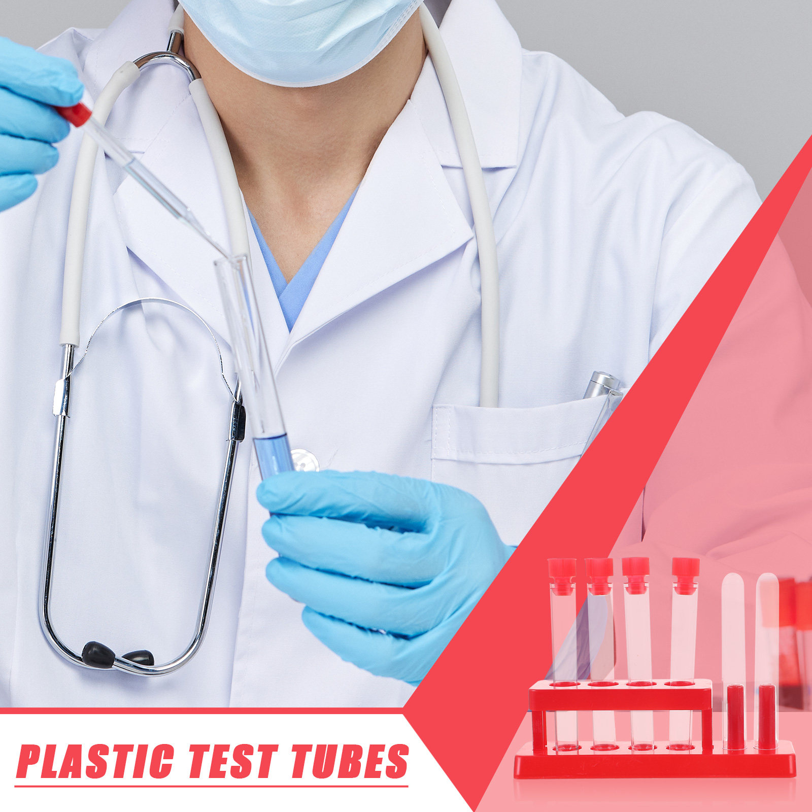 1 set Plastic Test Tube Rack L - Laboratory Centrifuge 评论和价格